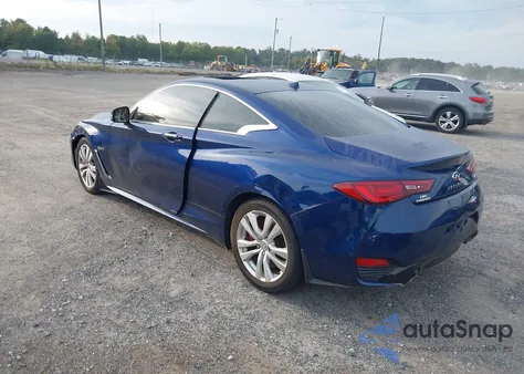 2020 Infiniti Q60 Red Sport 400 z USA, uszkodzony, nr VIN JN1FV7EKXLM860566